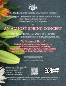 "Game of Pairs" - the Almost Spring Concert
