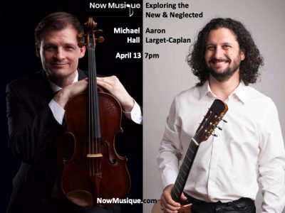 Report For Now Musique – Exploring The New & Neglected, 4/13, Arlington Street Church