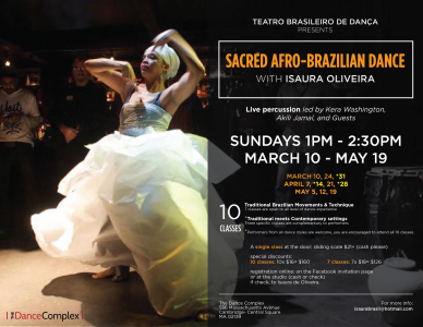 Sacred Brazilian Dance: On traditional and contemporary forms with Isaura Oliveira