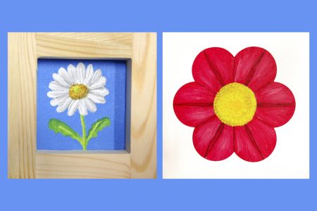 May Flower Canvas