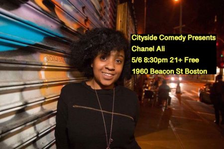 Cityside Comedy Presents: Chanel Ali! (MTV Girl Code) No Cover, 21+