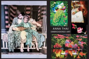 Anna Thai EMBROIDERED ART