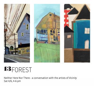 Neither Here Nor There - a conversation with the artists of Vicinity
