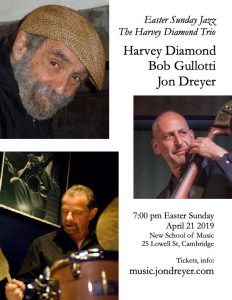 Easter Sunday Jazz: Harvey Diamond Trio with Gullotti, Dreyer