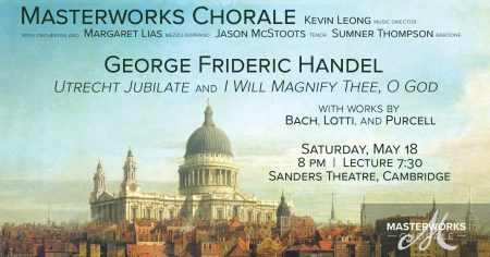 Masterworks Chorale presents Handel’s Jubilate