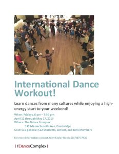 International Dance Workout with Andy Taylor