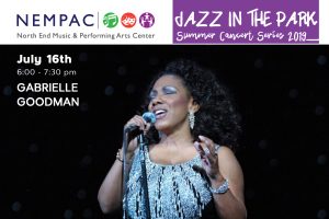 Gabrielle Goodman | Jazz in the Park by NEMPAC
