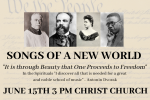 Schiller Boston Community Chorus Presents: Songs Of A New World