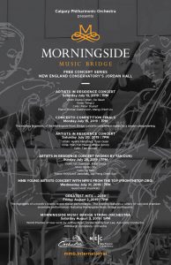 Morningside Music Bridge Greatest Hits concert