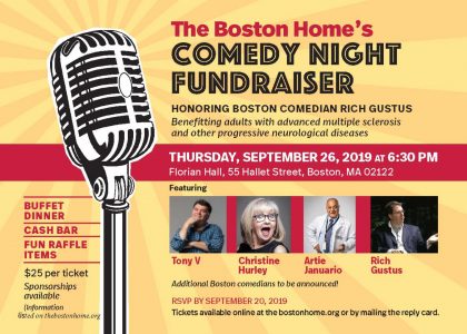 The Boston Home's Comedy Night Fundraiser