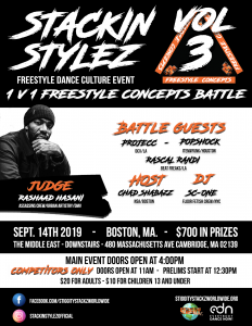 Freestyle Dance Workshops (Day 4 of Stackin' Stylez Freestyle Dance Festival )