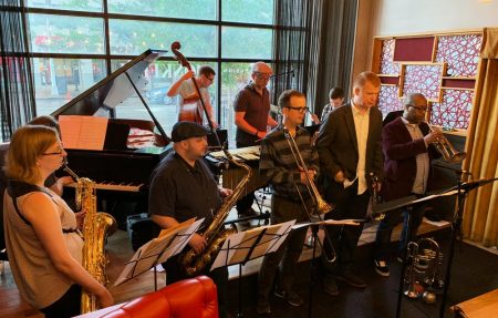 The Mad Monkfish Jazz Orchestra led by Pete Kenagy