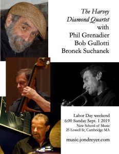 Harvey Diamond Quartet: Grenadier, Suchanek, Gullotti
