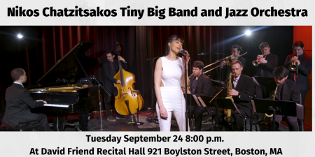 Nikos Chatzitsakos Tiny Big Band and Jazz Orchestra