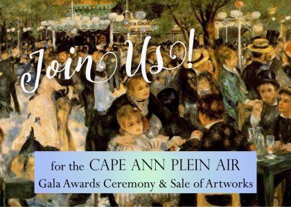 Cape Ann Plein Air Gala and Awards Presentation