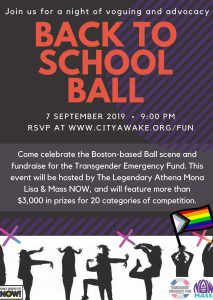 Back to School Ball: Fundraiser for the Transgender Emergency Fund