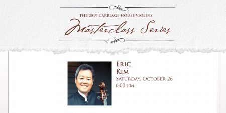 Eric Kim Cello Recital and Masterclass
