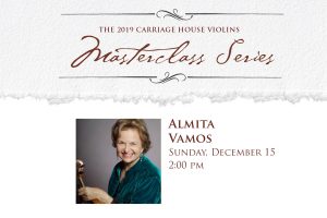 Almita Vamos Violin Masterclass