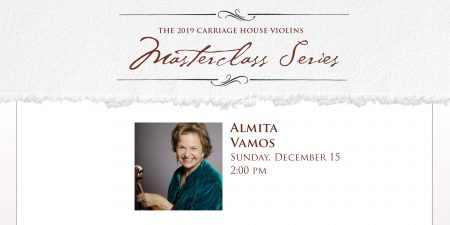 Almita Vamos Violin Masterclass