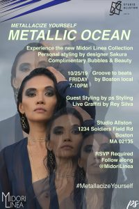 Metallic Ocean Fashion Event