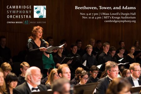 Cambridge Symphony: Beethoven, Tower, and Adams