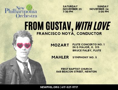 New Philharmonia Presents Classics I: From Gustav, With Love