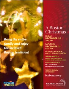 Back Bay Chorale's "A Boston Christmas"