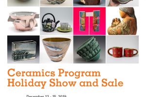Ceramics Program Holiday Show and Sale 2019