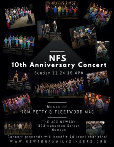 Newton Family Singers 10th Anniversary Show: Tom Petty and Fleetwood Mac