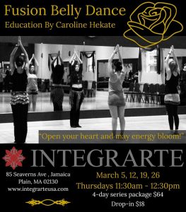 Fusion Belly Dance - education by Caroline Hekate