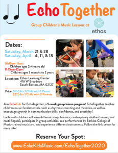 Group Children's Music Lessons at Ethos