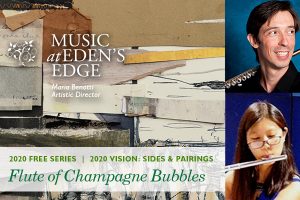 VISION 2020: Pairings & Sides / Flute of Champagne Bubbles