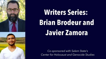 Writers Series: Javier Zamora and Brian Brodeur