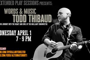 Words and Music - Todd Thibaud - a streaming event