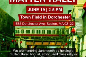 Black Lives Matter Rally Dorchester