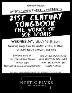 MRTC presents 21st Century Songbook:The Works of Joe Iconis FUNDRAISER
