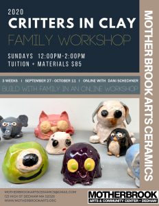 Critters in Clay Family Workshop