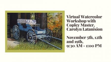 Virtual Watercolor Workshop with Carolyn Latanision, CM