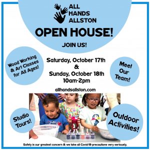 Open House at All Hands Allston Art Maker Space