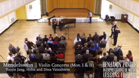 Video: Mendelssohn: Violin Concerto - 1st movement Benjamin Zander Interpretations of Music