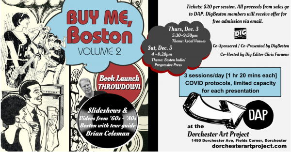 Buy Me Boston Vol. 2 Book Launch Throwdown!
