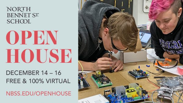 North Bennet Street School Virtual Open House