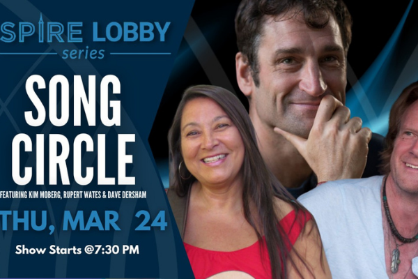 Spire Lobby Series Presents: Song Circle ft. Kim Moberg, Rupert Wates, and Dave Dersham