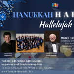 Hanukkah Happens XXXII: Zamir Chorale of Boston with Cantor Elias Rosemberg
