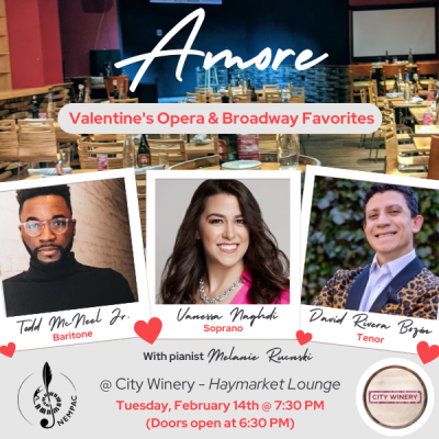 Amore Concert – Valentine’s Opera and Broadway Favorites