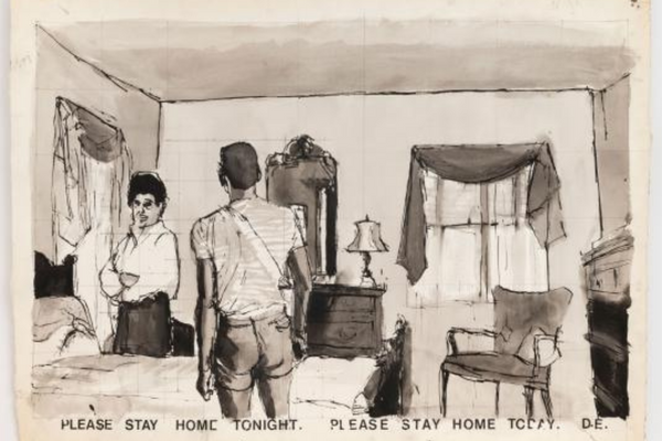 Please Stay Home: Darrel Ellis in Dialogue with Leslie Hewitt and Wardell Milan