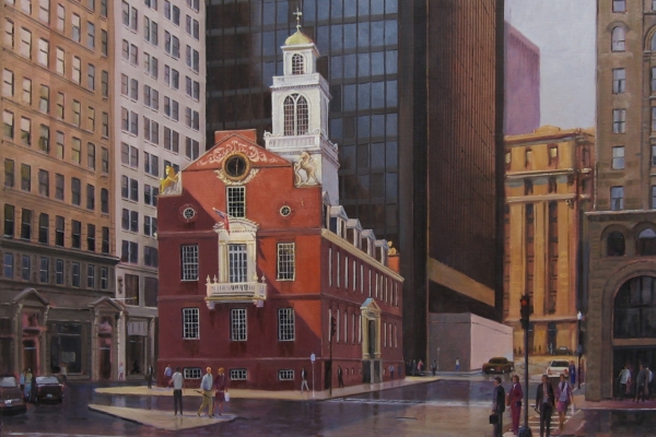 Art Exhibition: "All About Boston" - Paintings by Frederick Kubitz