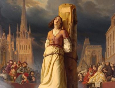 Jeanne d’Arc au bûcher