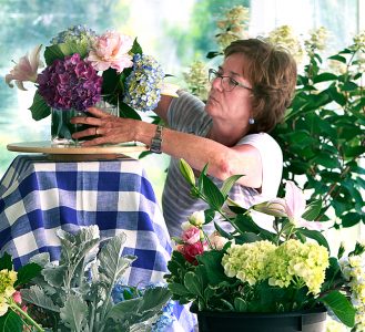 Flower Arranging with Hydrangeas with Anna Holmes